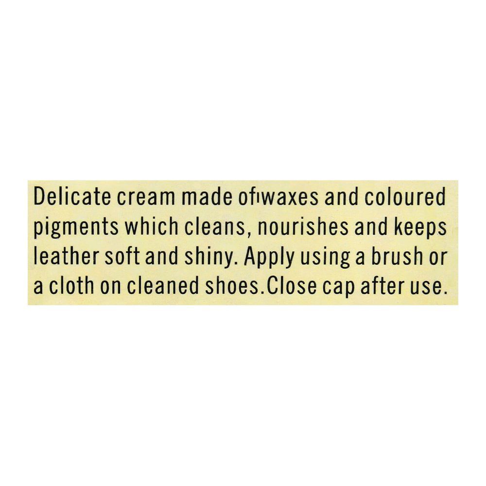 Kiwi Shoe Cream Tube, Neutral, 45ml - Image 4