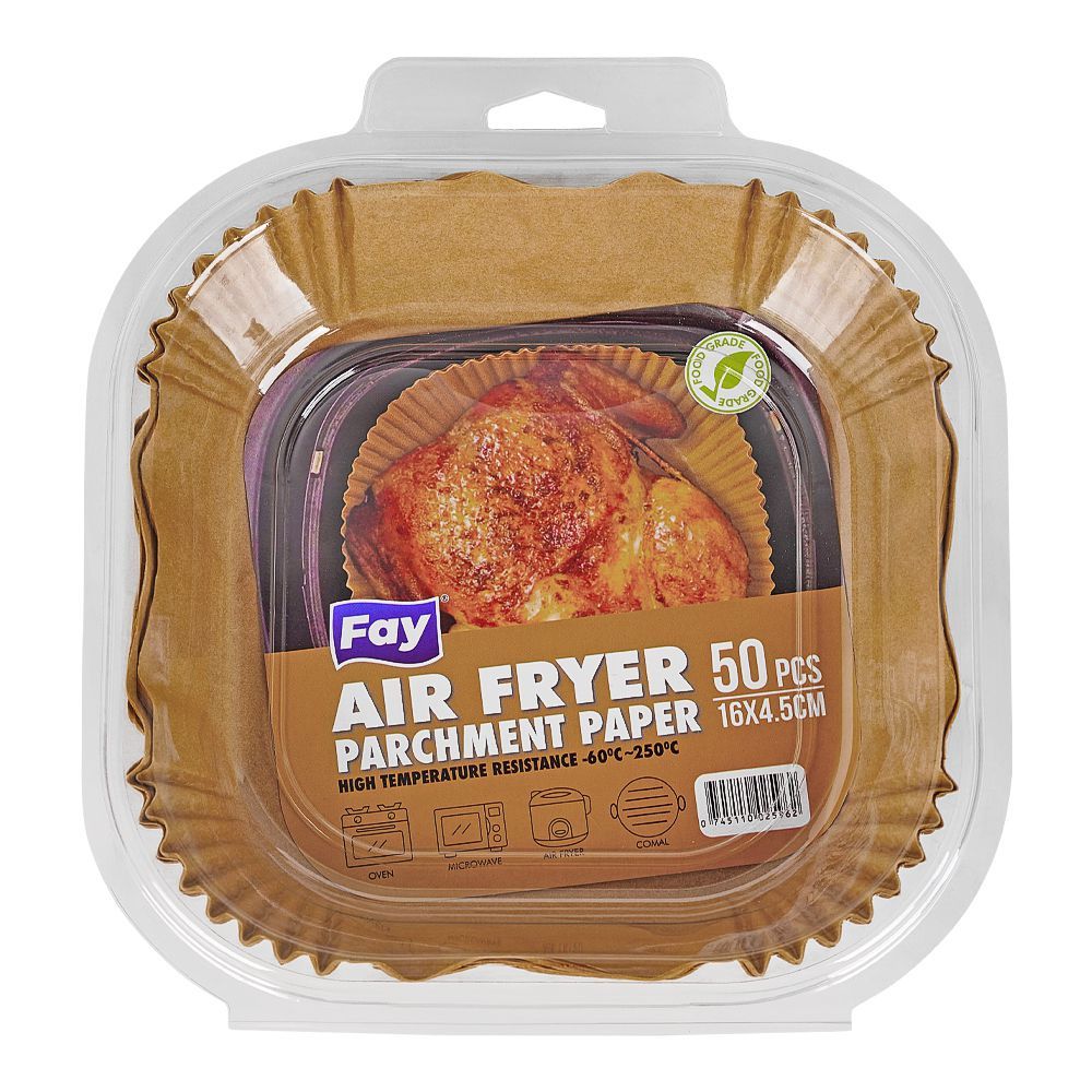 Fay Air Fryer Parchment Paper, 16x4.5cm, 50-Pack - Image 2