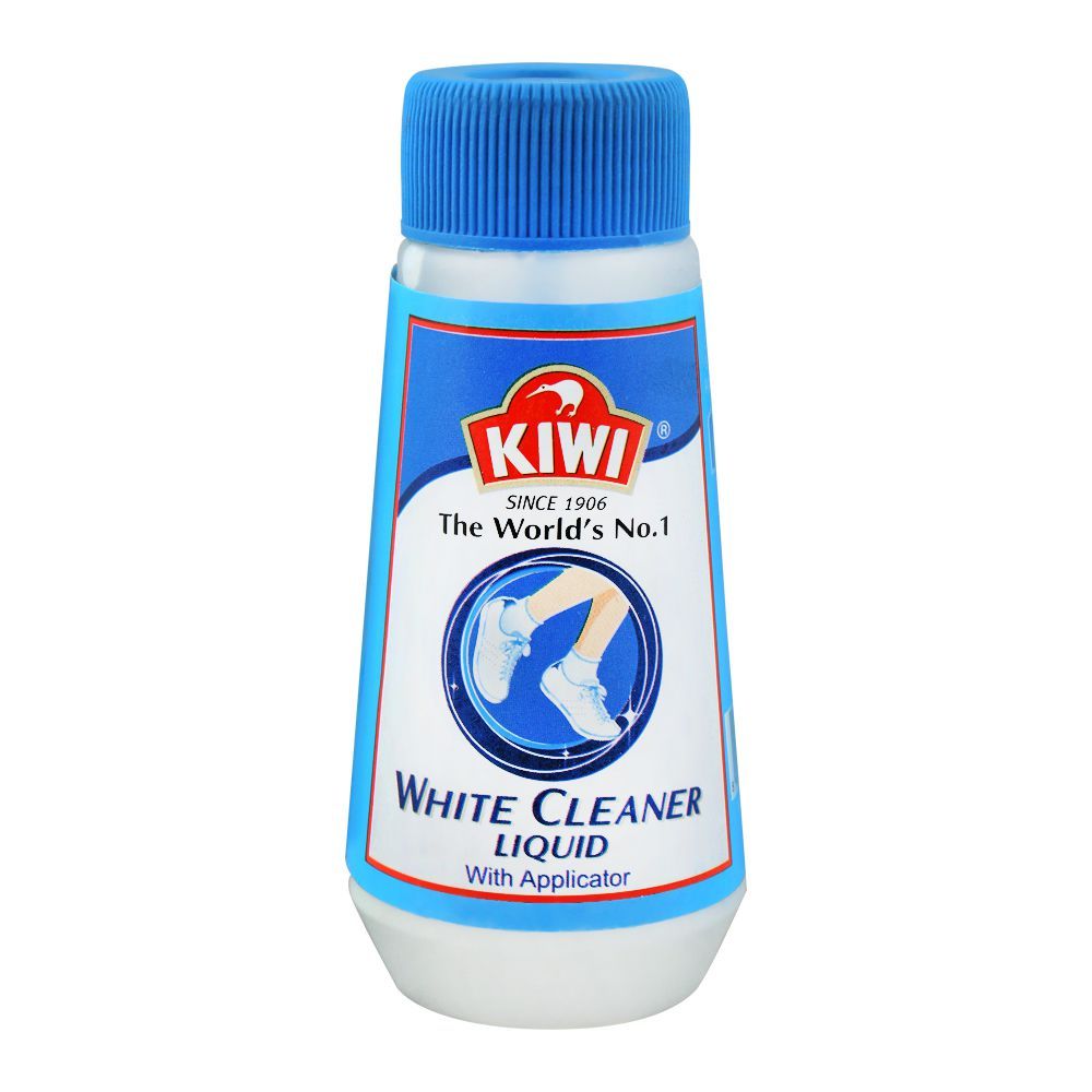 Kiwi White Liquid Shoe Cleaner, 100ml - Main Image