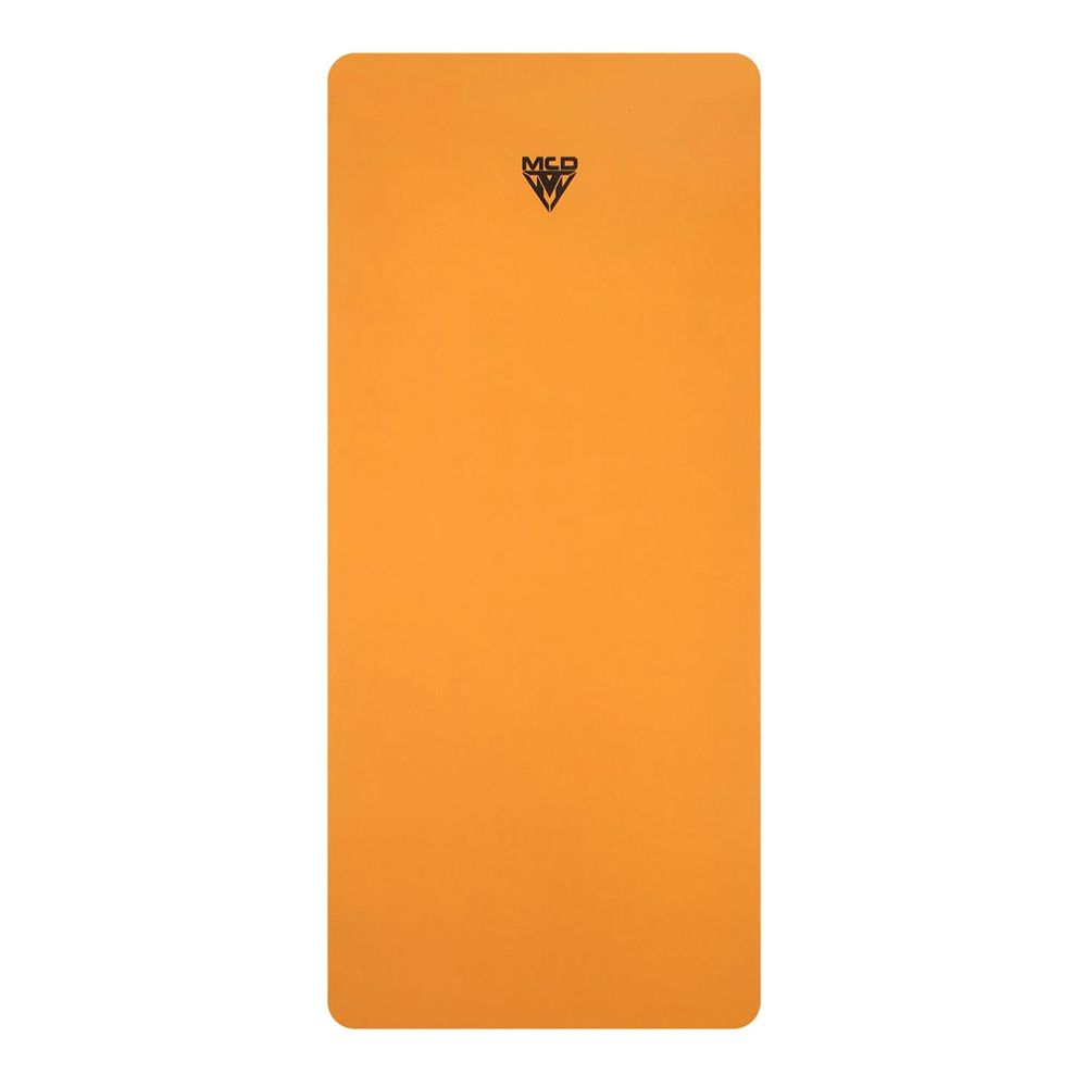 MCD EVA Yoga Mat - 4mm/6mm/8mm/10mm/12mm Thick, Non-Slip, Orange - Main Image