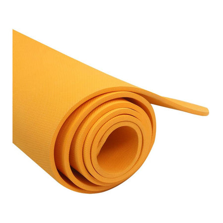 MCD EVA Yoga Mat - 4mm/6mm/8mm/10mm/12mm Thick, Non-Slip, Orange - Image 4