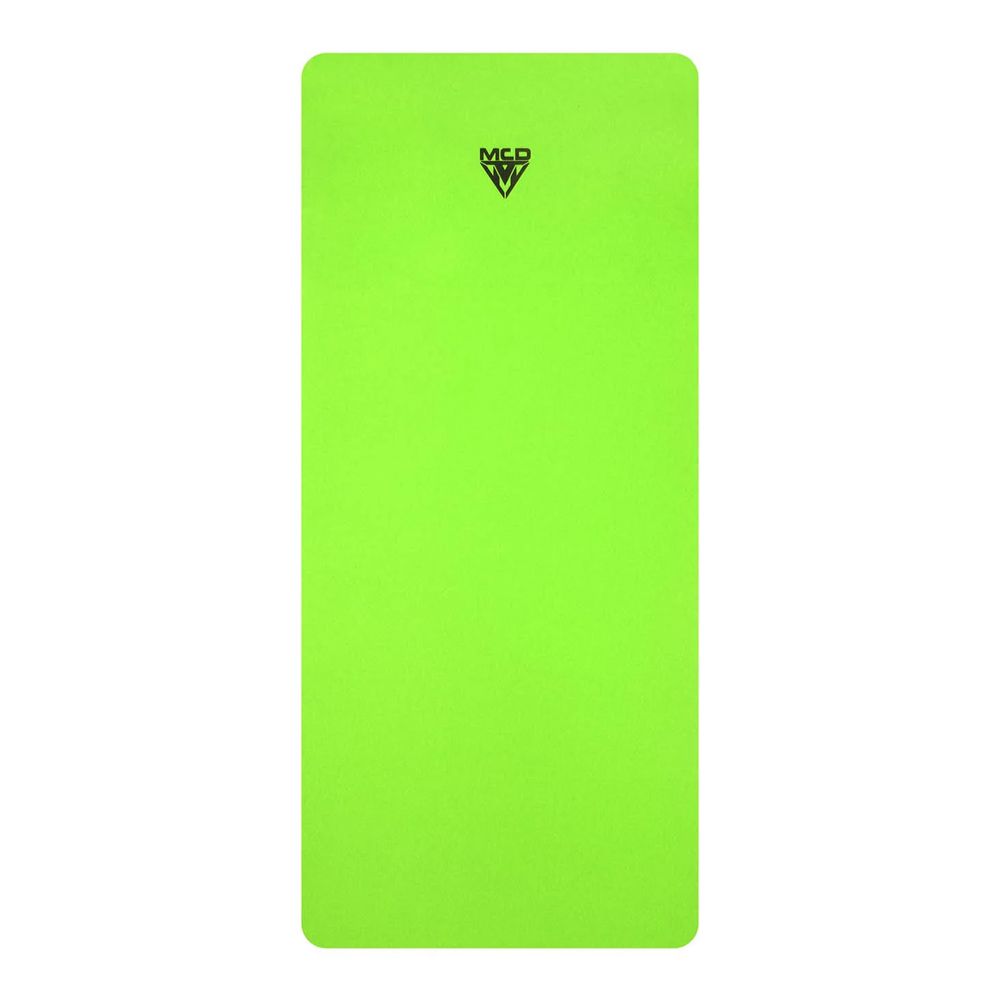 MCD EVA Yoga Mat - 4mm/6mm/8mm/10mm/12mm Thick, Non-Slip, Green - Main Image