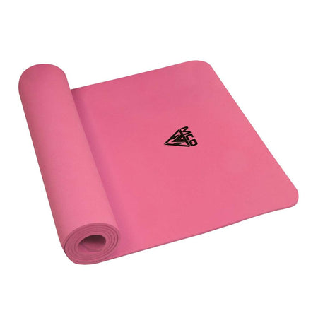MCD EVA Yoga Mat - 4mm/6mm/8mm/10mm/12mm Thick, Non-Slip, Pink - Image 3