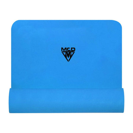 MCD EVA Yoga Mat - 6mm/8mm/10mm/12mm Thick, Non-Slip, Blue - Image 2