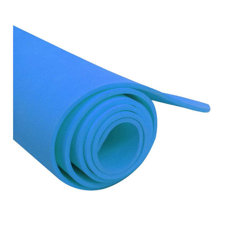 MCD EVA Yoga Mat - 6mm/8mm/10mm/12mm Thick, Non-Slip, Blue - Image 4