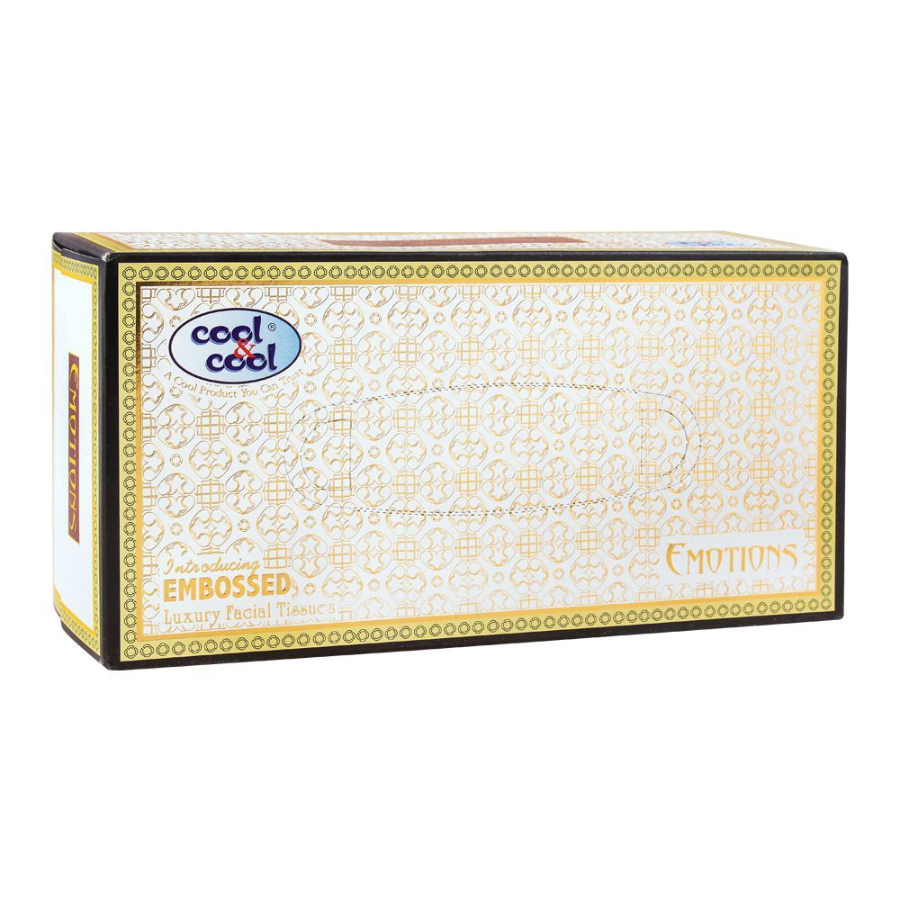 Cool & Cool Emotions Facial Tissues, 150x2 Ply - Main Image