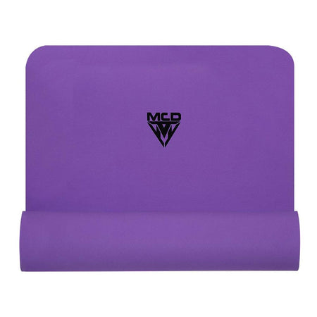 MCD EVA Yoga Mat - 4mm/6mm/8mm/10mm/12mm Thick, Non-Slip, Purple - Image 2
