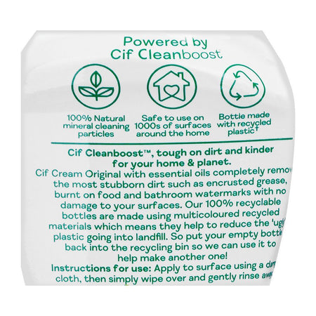 Cif Cream Original, Damage-Free Clean, 500ml - Image 3