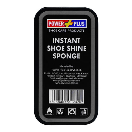 Power Plus Instant Black Shoe Shine Sponge - Image 3