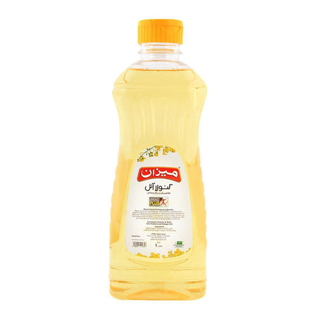 Mezan Canola Oil 1 Litre Bottle - Image 2