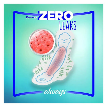 Always 3in1 Herbal Freshness Ultra Thin Extra Long Pads, 7-Pack - Image 5