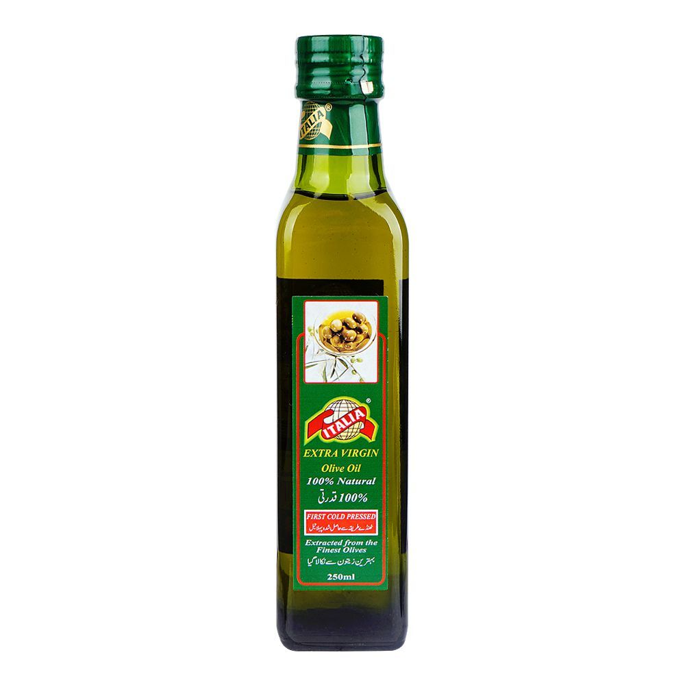 Italia Natural Extra Virgin Olive Oil, 250ml - Main Image