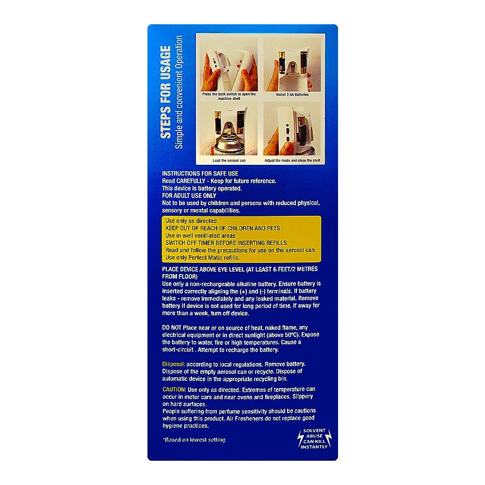 Perfect Matic Automatic Air Freshener Dispenser, Assorted, 1-Piece - Image 6