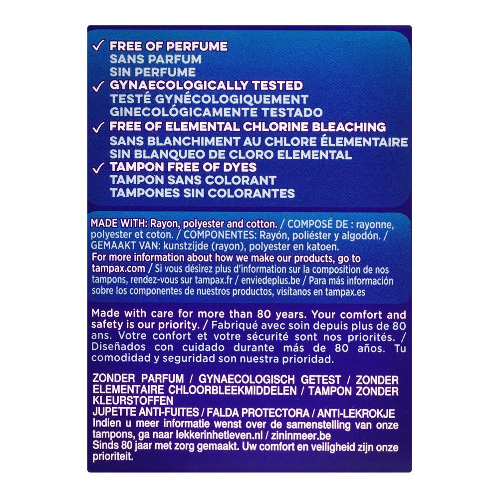 Tampax Compak Comfortable & Clean Insertion, Super Plus, 18-Pack - Image 4