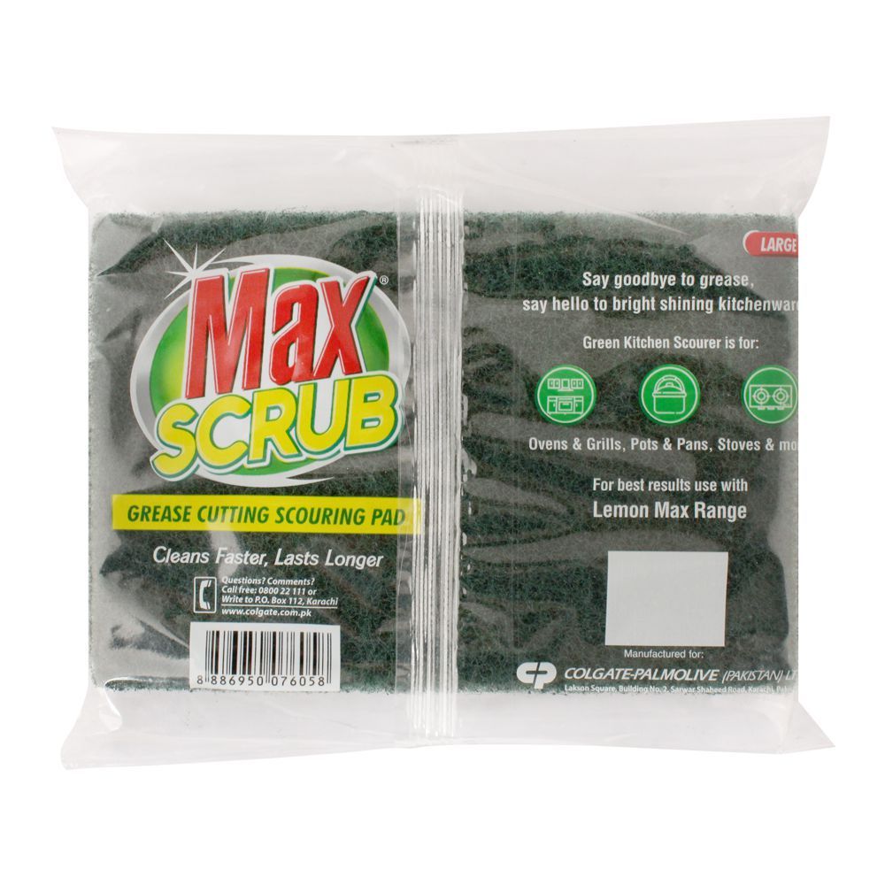 Max Scrub Scouring Pad, 3-In-1, Bachat Pack, 3-Pack - Image 3