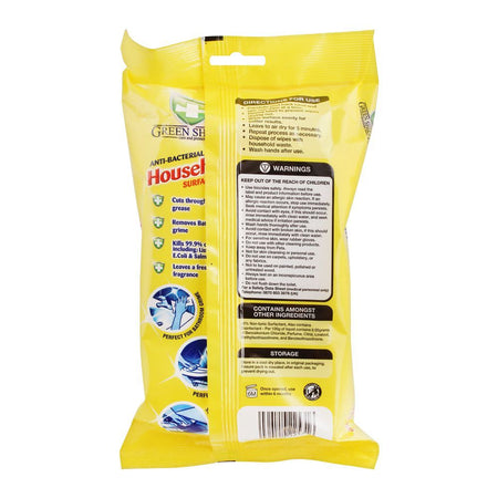 Green Shield 5-In-1 Anti-Bacterial Household Surface Wipes, Large, 70-Pack - Image 2