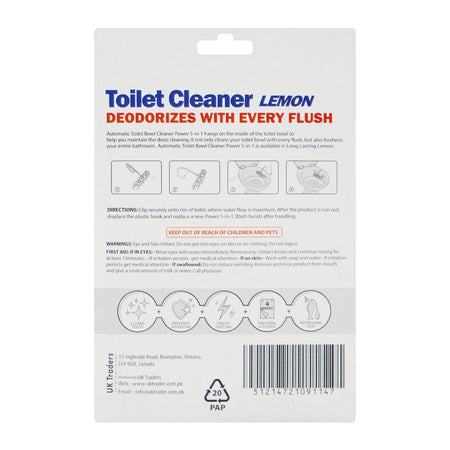 Softline 5-In-1 Lemon Toilet Cleaner Hanger, 50g - Image 2