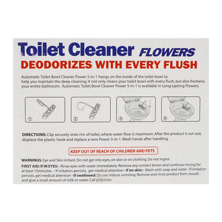 Softline 5-In-1 Lemon Toilet Cleaner Hanger, 50g - Image 3
