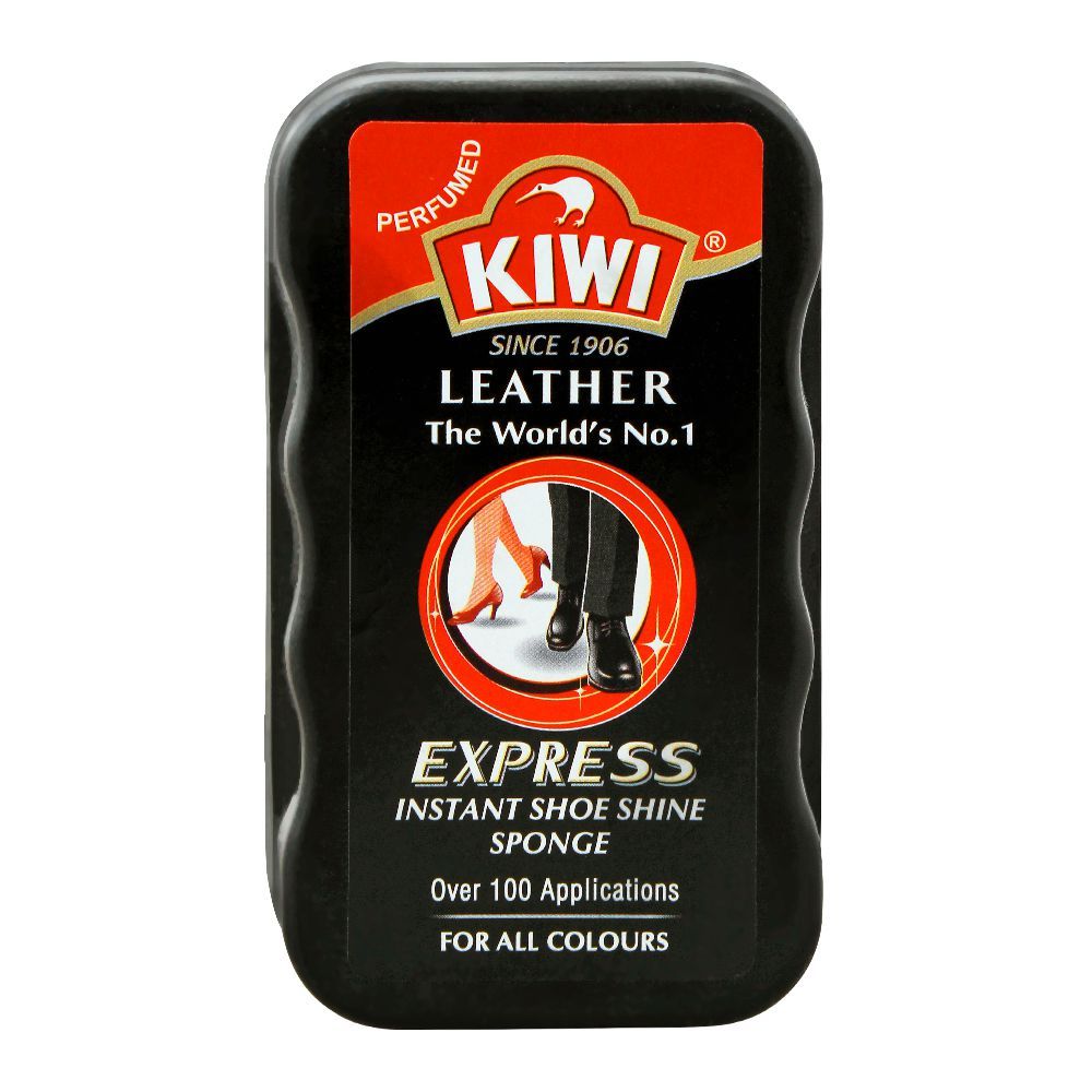 Kiwi Express Instant Shoe Shine Sponge, For All Colours - Main Image