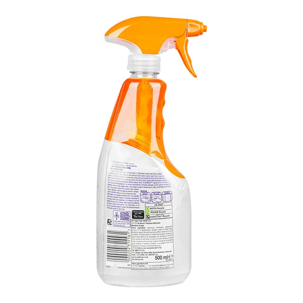 Mr. Muscle Platinum Bathroom Care Trigger, 500ml - Image 2