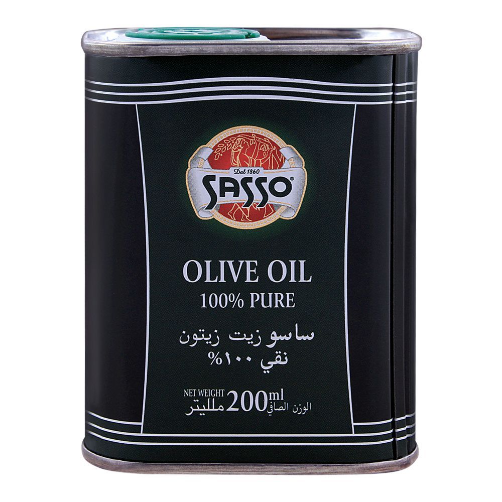 Sasso Olive Oil 200ml Tin - Main Image