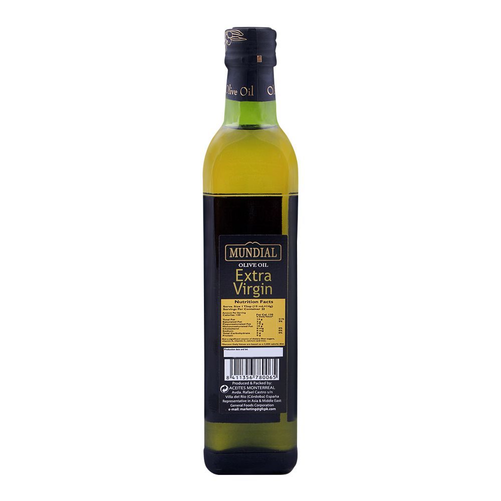 Mundial Extra Virgin Olive Oil 500ml - Image 2