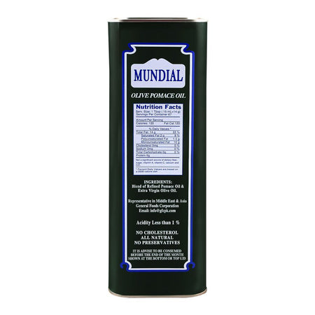 Mundial Olive Pomace Oil 1 Litre Tin - Image 2