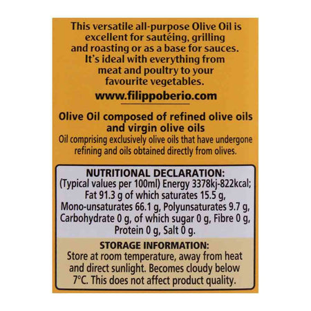Filippo Berio Olive Oil, For Sauces Pasta and Cooking, 500ml - Image 3