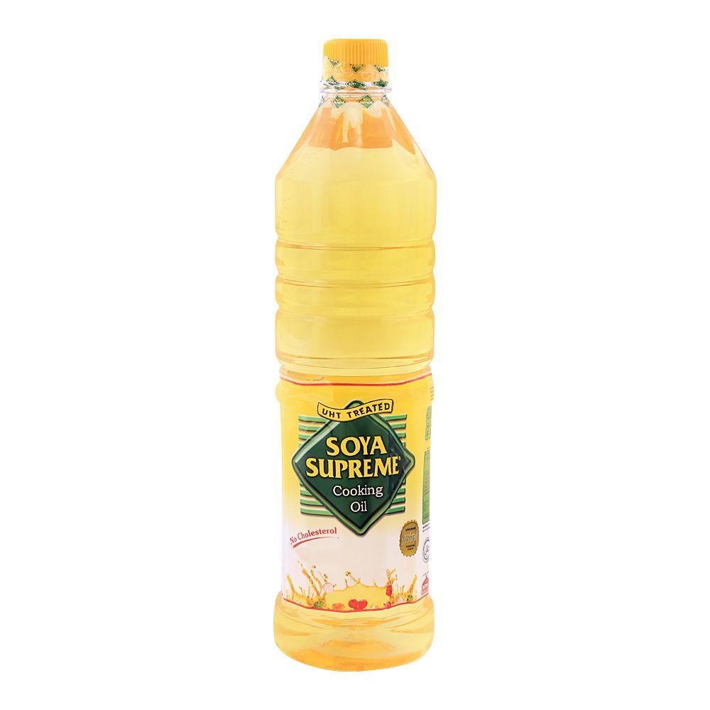 Soya Supreme Cooking Oil 1 Litre Bottle - Main Image