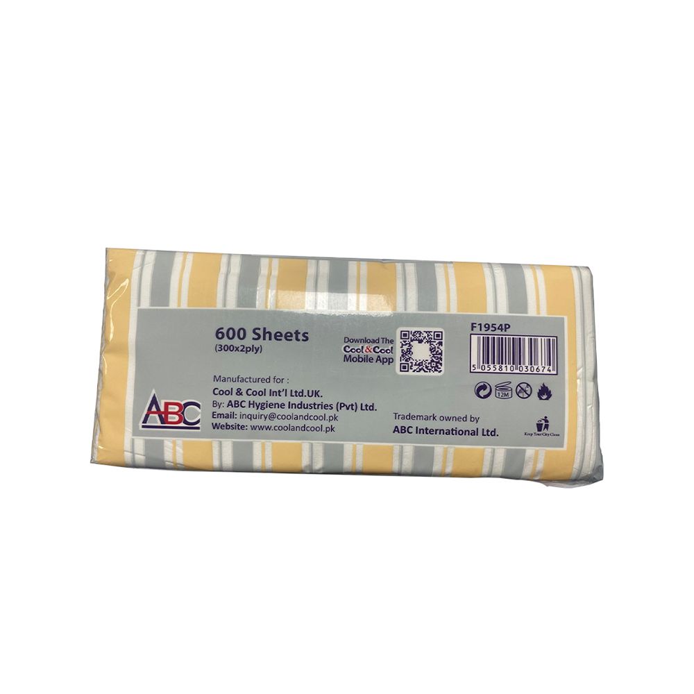 Cool & Cool Moments Premium Facial Tissues, 300x2Ply, 600-Pack - Image 2