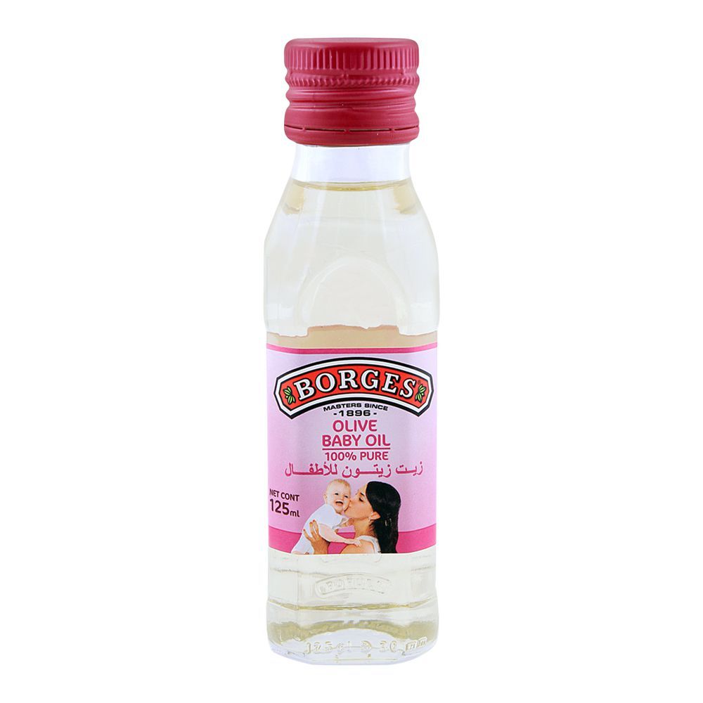 Borges Olive Baby Oil 125ml - Main Image