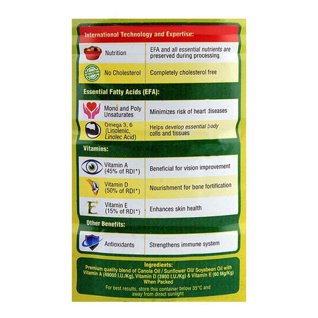 Dalda Cooking Oil 2.5 Litres Tin - Image 4