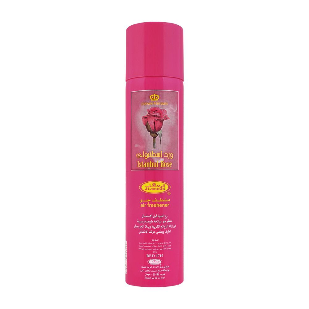 Al-Rehab Istanbul Rose Air Freshner, 300ml - Main Image