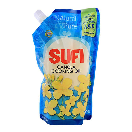 Sufi Canola Oil 1 Litre Pouch Stand - Main Image