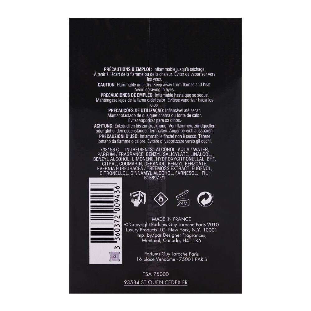 Drakkar Noir Eau de Toilette, 100ml - Image 3