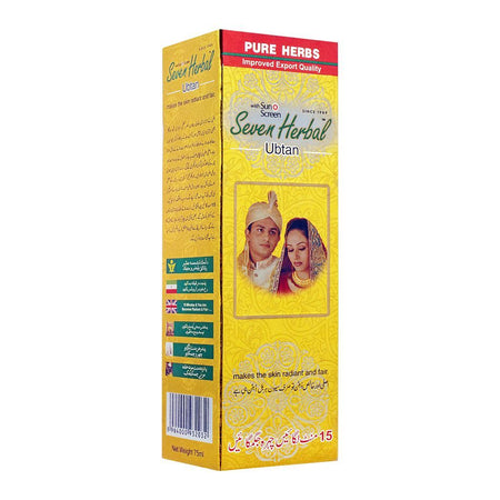 Seven Herbal Ubtan Cream, 75ml - Main Image