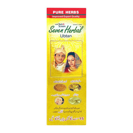 Seven Herbal Ubtan Cream, 75ml - Image 2