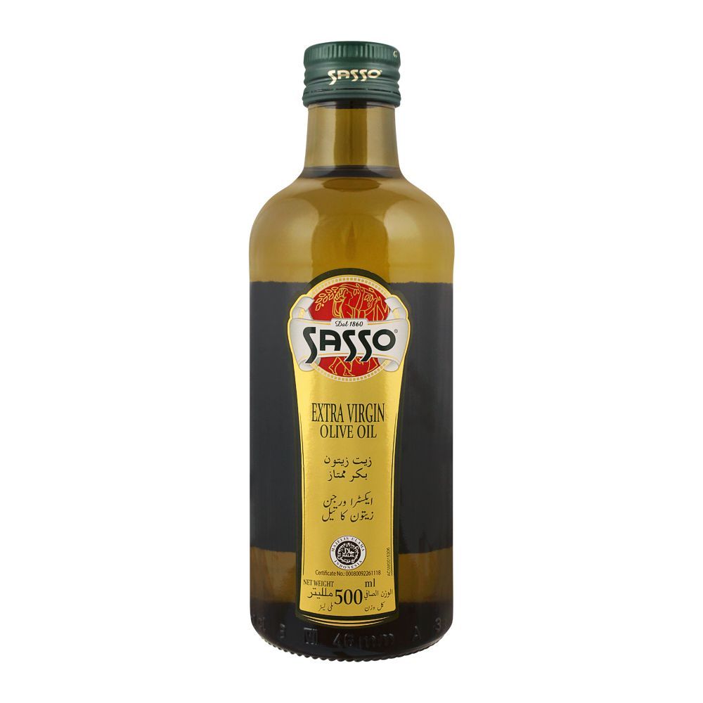 Sasso Extra Virgin Olive Oil, Bottle, 500ml - Main Image