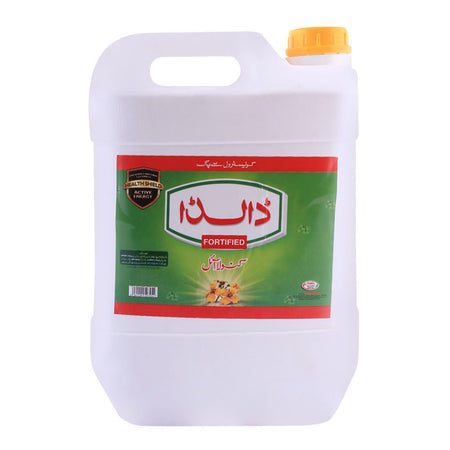Dalda Canola Oil, Fortified, 16 Litres, Plastic Can - Image 2