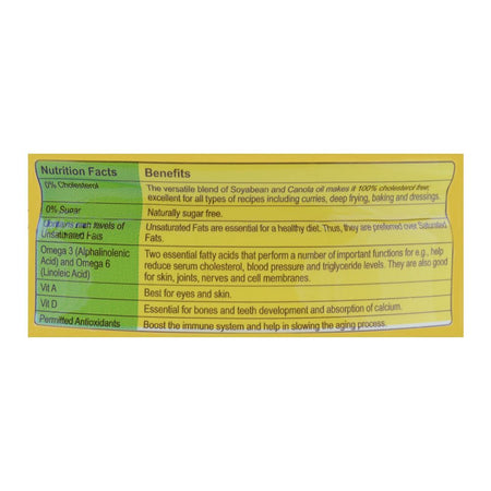 Soya Supreme Cooking Oil 5 Litres Bottle - Image 4