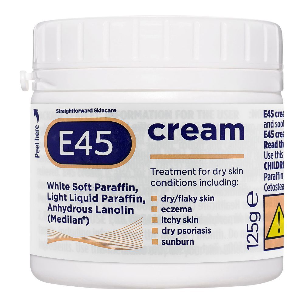 E-45 Dry Skin Cream, For Dry Skin, 125g - Main Image