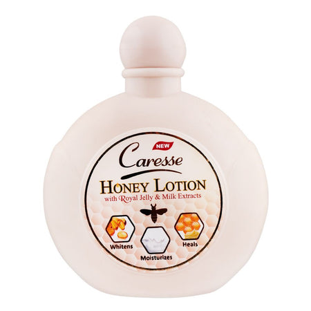 Caresse Royal Jelly & Milk Extract Honey Lotion, 220ml - Main Image