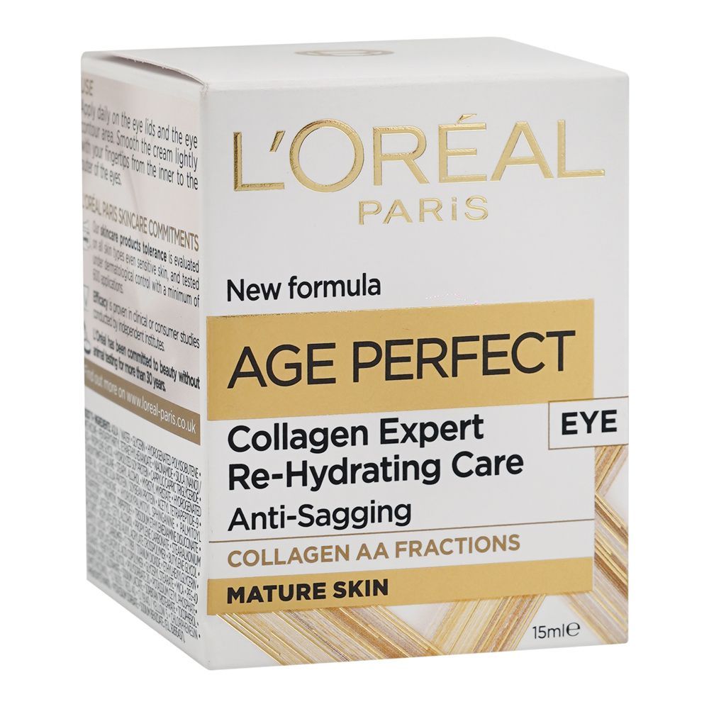 L'Oreal Paris Age Perfect Collagen Expert Eye Cream 15ml - Main Image