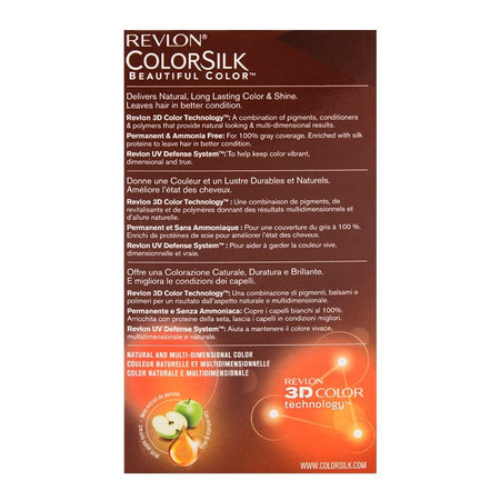 Revlon Colorsilk Bright Auburn Hair Color 45 - Image 2