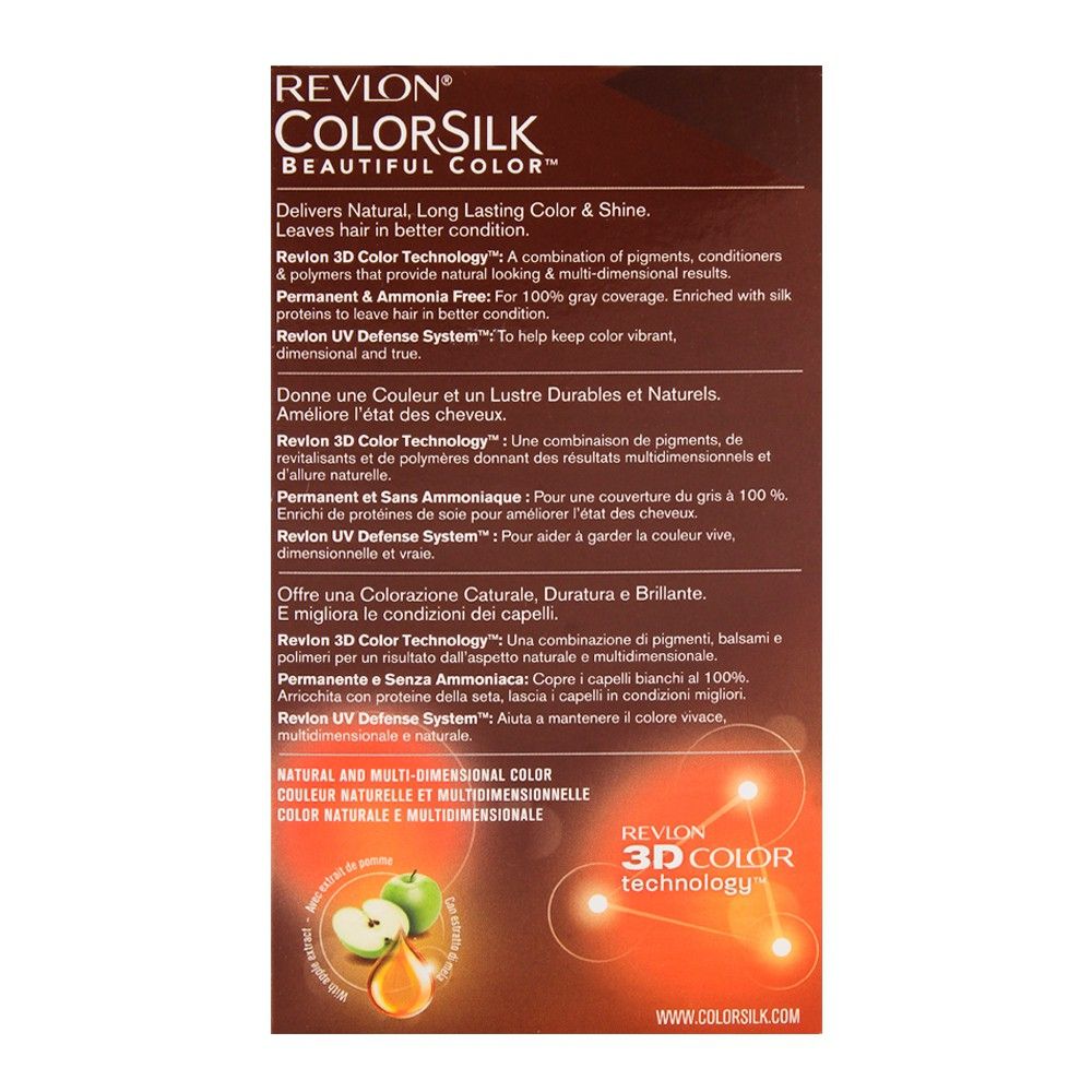 Revlon Colorsilk Bright Auburn Hair Color 45 - Image 2