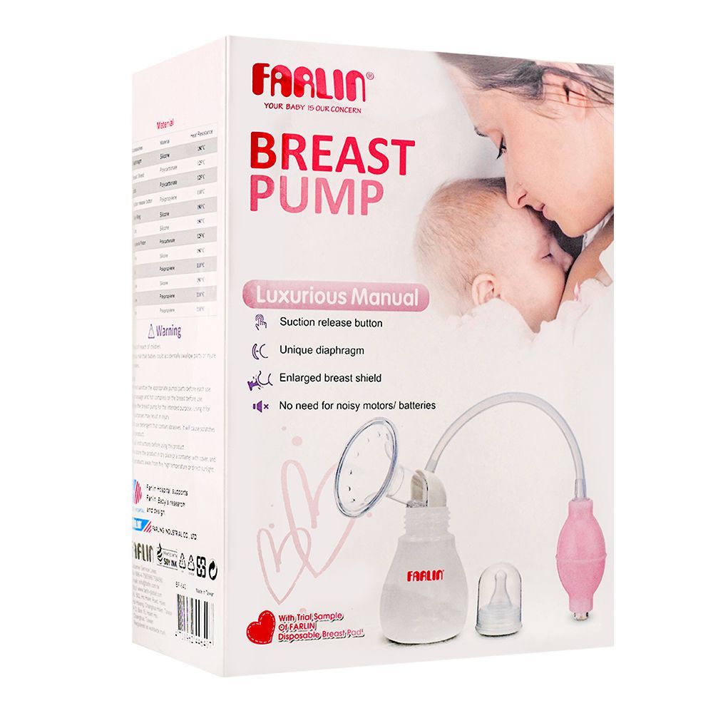 Farlin Luxurious Manual Breast Pump, BF-640 - Image 2