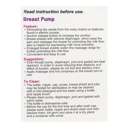 Farlin Luxurious Manual Breast Pump, BF-640 - Image 4