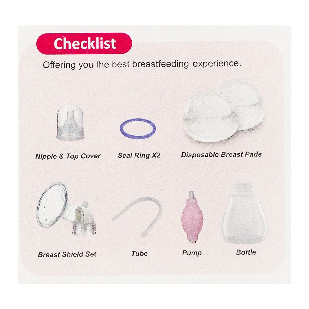 Farlin Luxurious Manual Breast Pump, BF-640 - Image 5