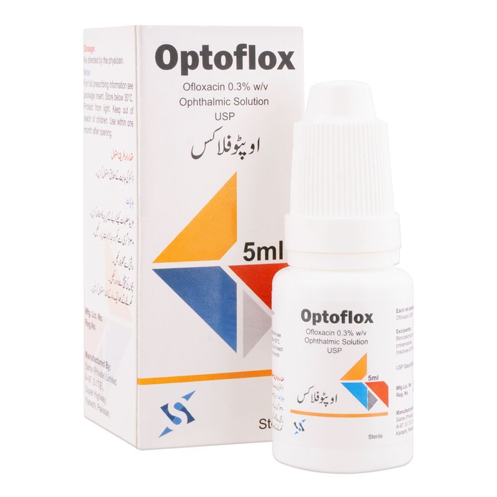 Sante Pharma Optoflox Ophthalmic Solution, 5ml - Main Image