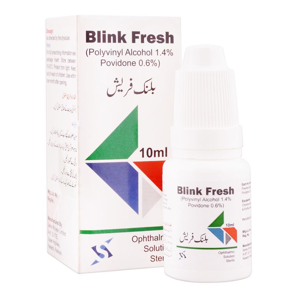 Sante Pharma Blink Fresh Ophthalmic Solution, 10ml - Main Image